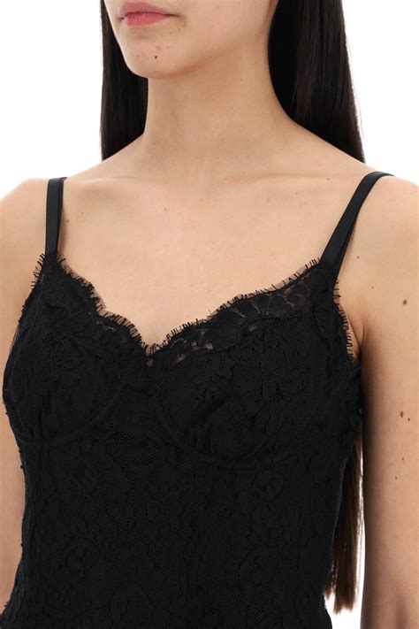 dolce gabbana abito pizzo|Abito Midi In Pizzo Con Spacco Dolce & Gabbana .